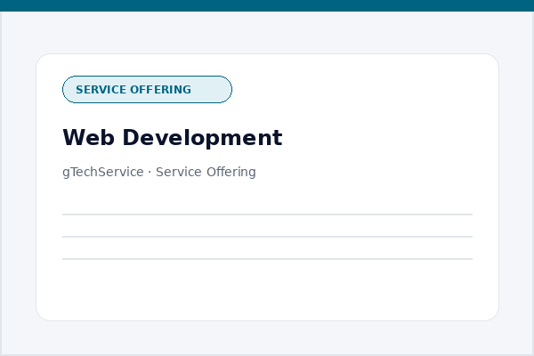 Web Development Showcase